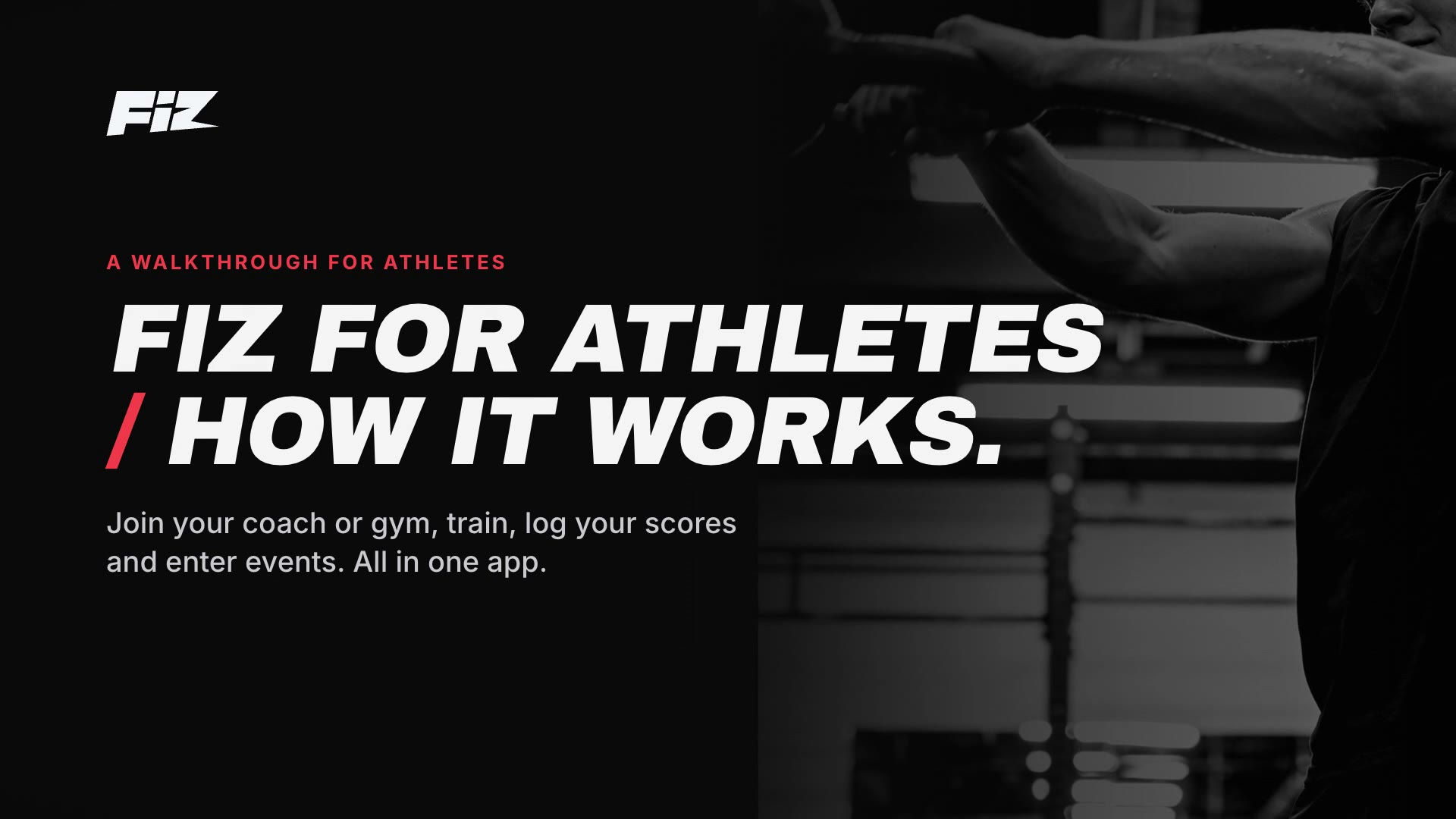 Watch the athletes demo, 71s